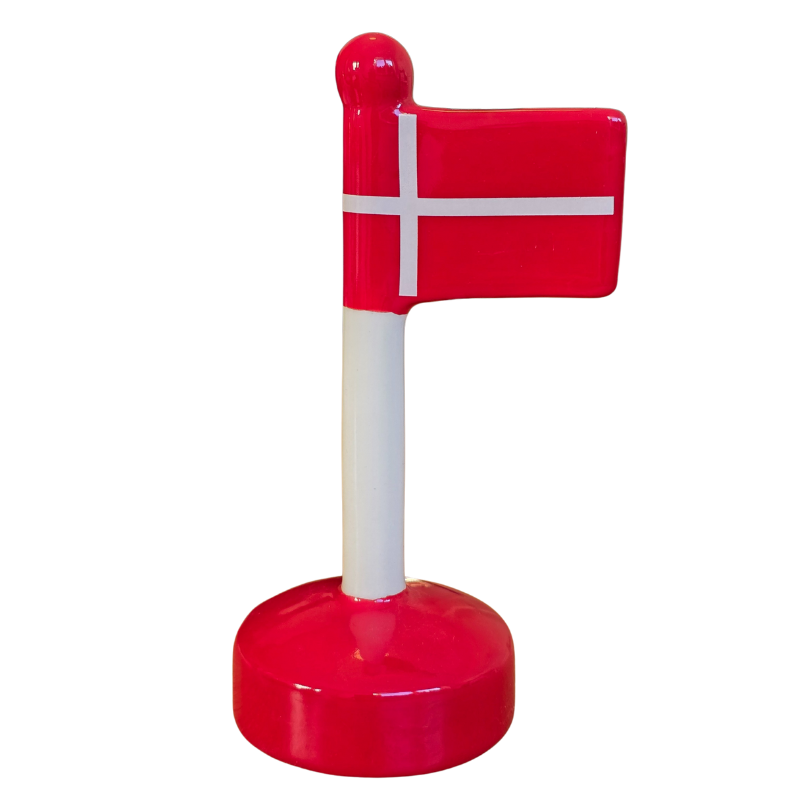 Fødselsdagsflag i keramik