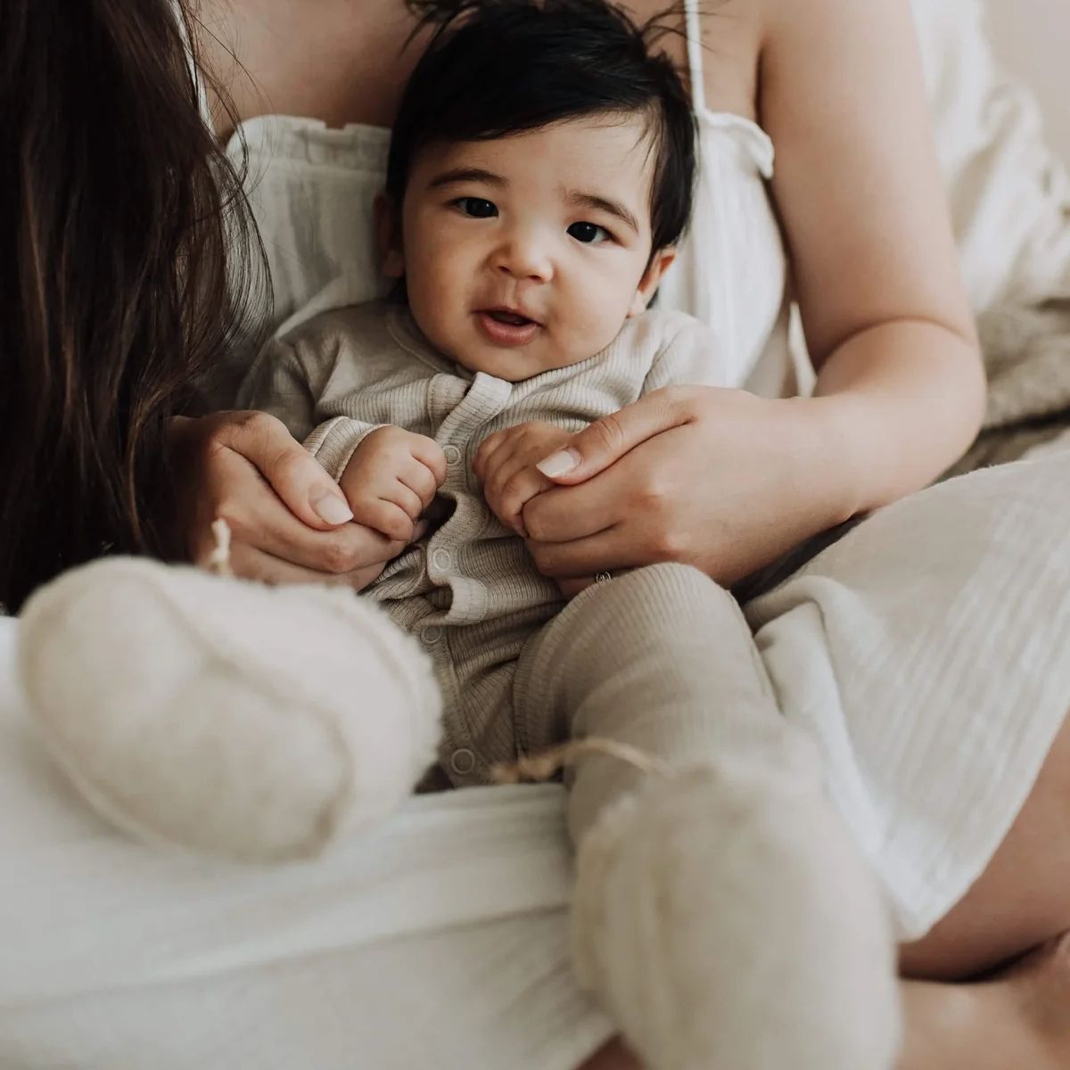 Babyfutter i 100% merinould