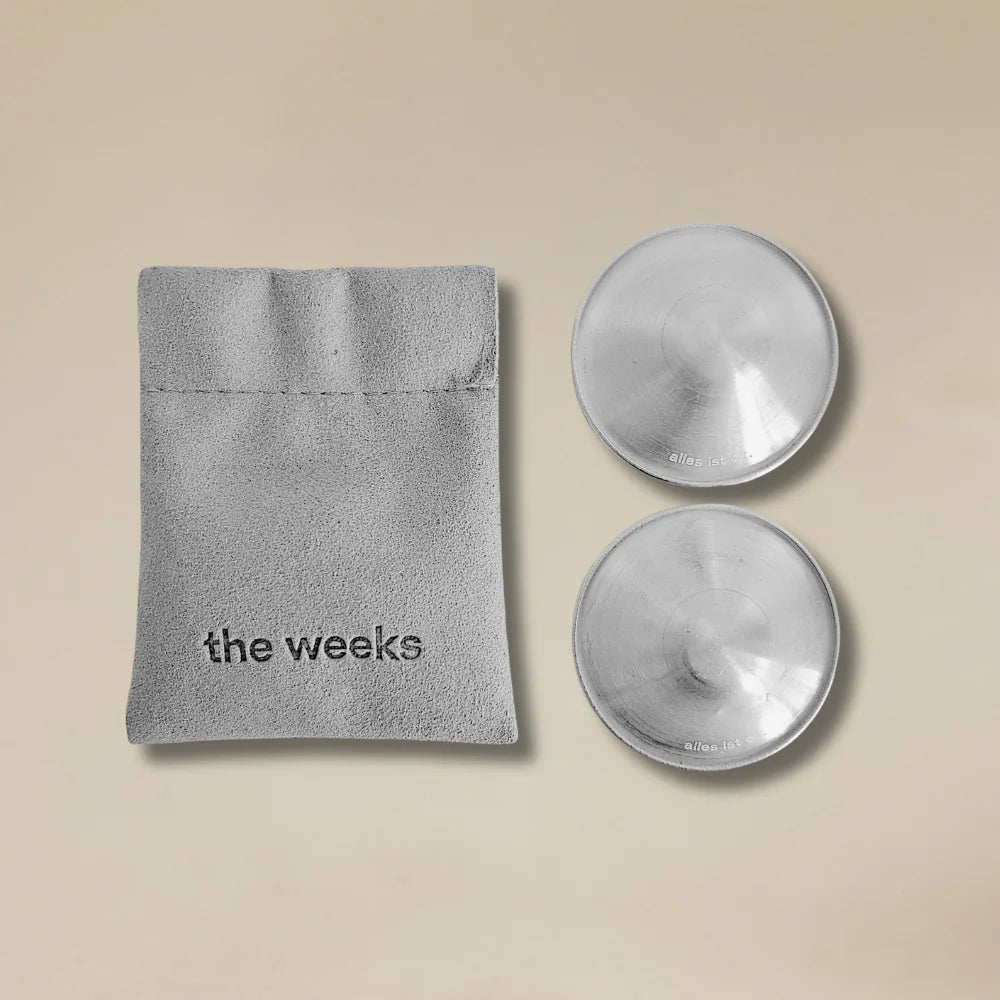 Antibakterielle Brustschalen aus 99,9 % reinem Silber