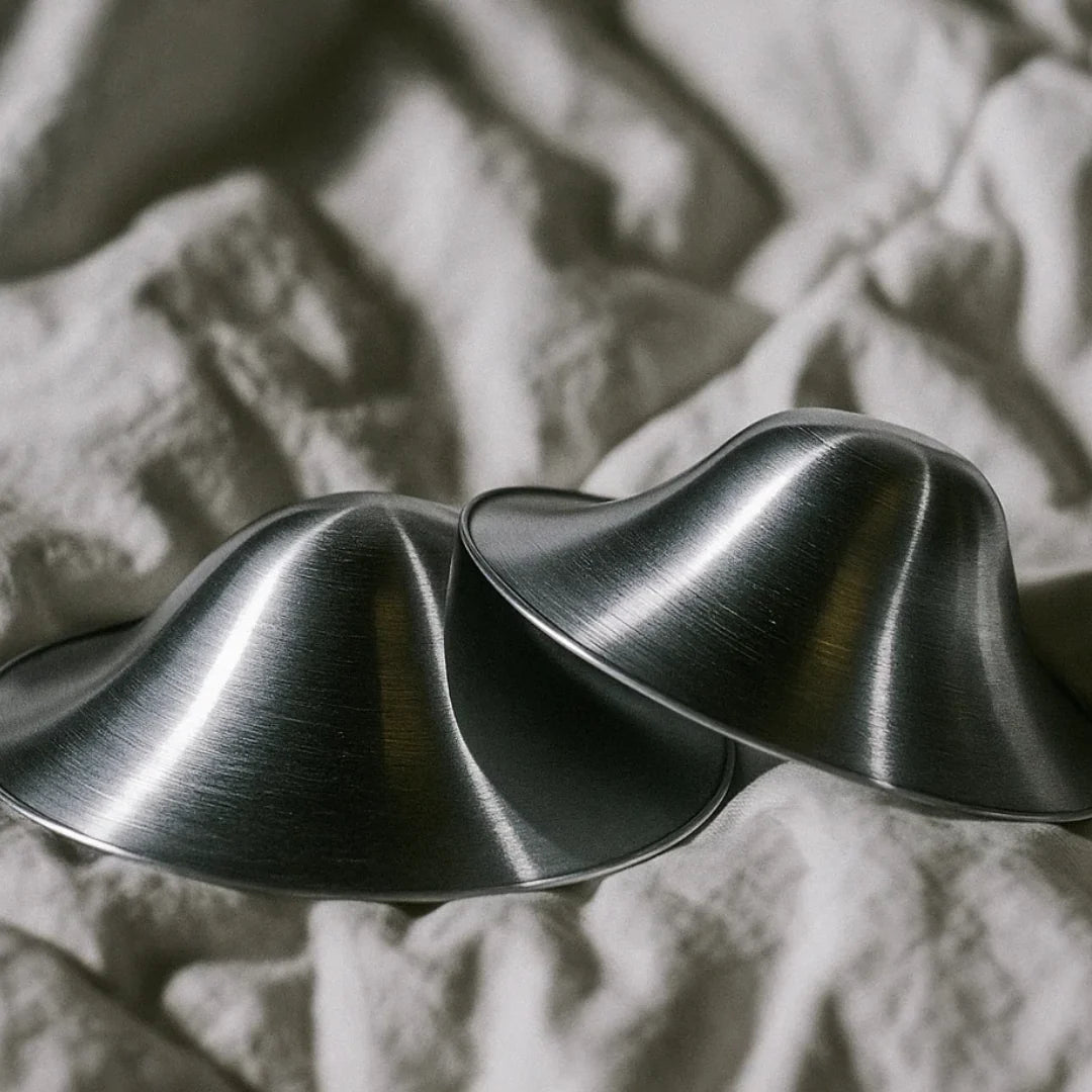 Antibakterielle Brustschalen aus 99,9 % reinem Silber