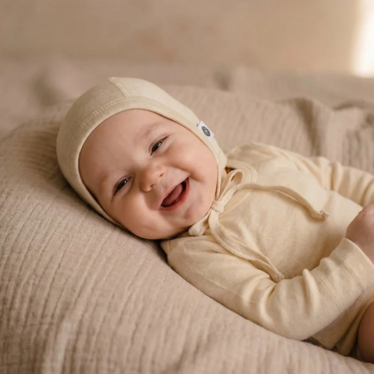 Babykyse i 100 % merinould