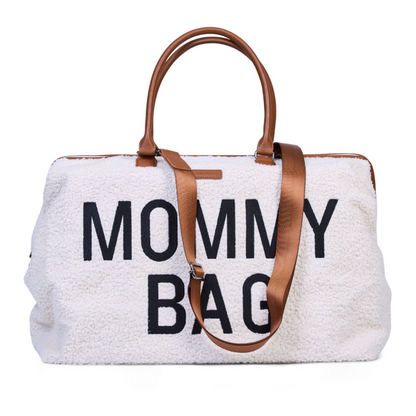 Mommy Bag® stor pusletaske - Teddy - Ecru