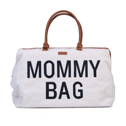 Mommy Bag® stor pusletaske - Teddy - Ecru