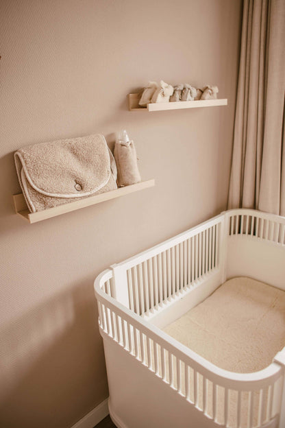 Lagen i 100% børstet merinould til babyseng 60x120 cm