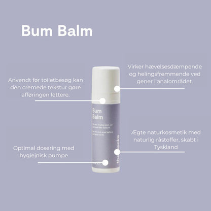 Bum Balm - lindrende creme til anale gener