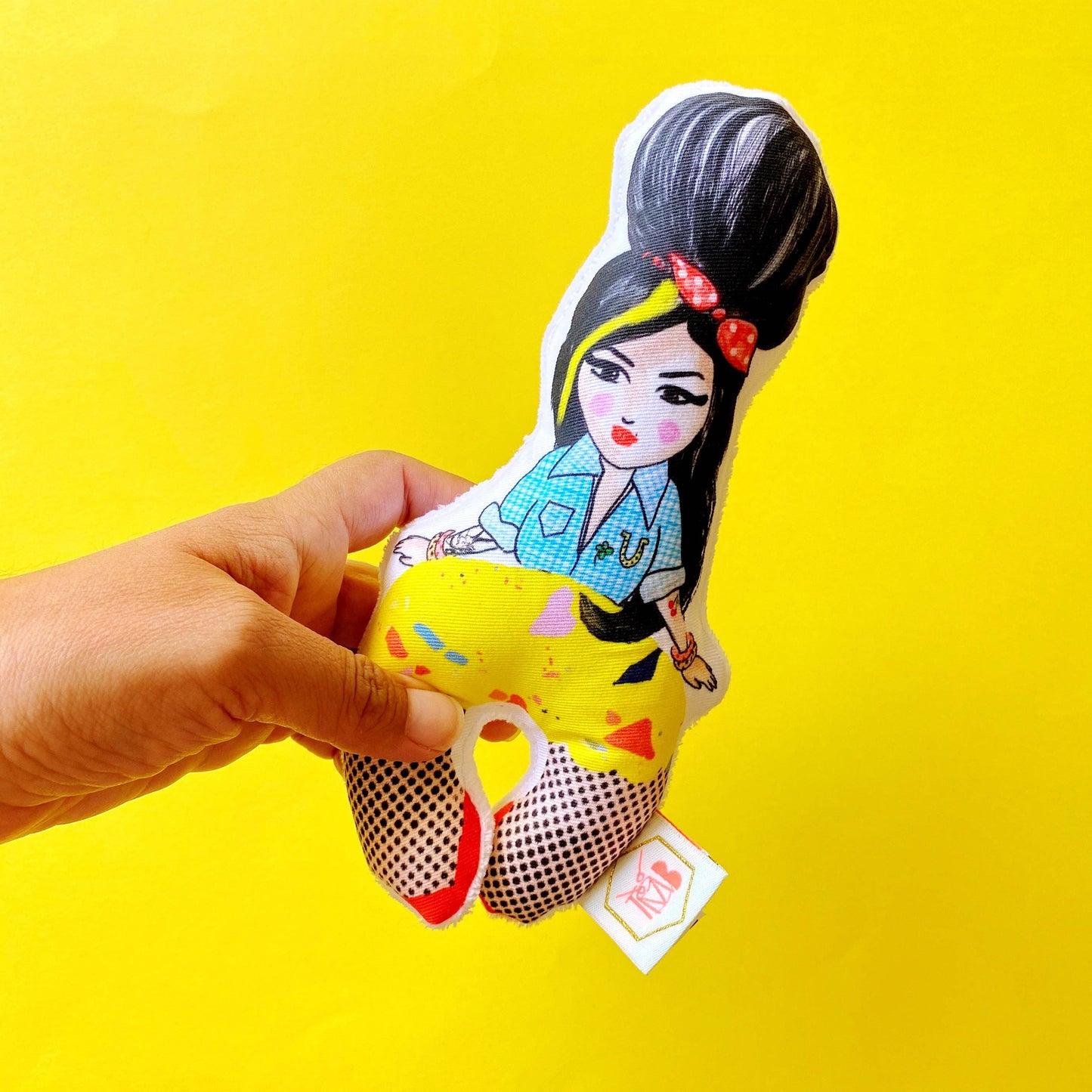 Amy – organic rattle