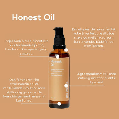 Honest Oil - massage og plejeolie