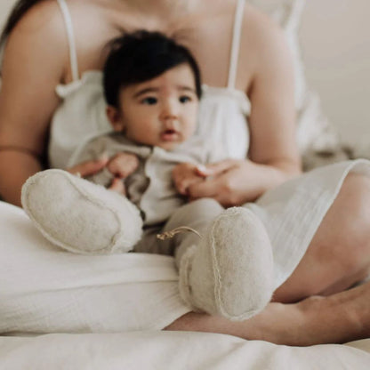 Babyfutter i 100% merinould