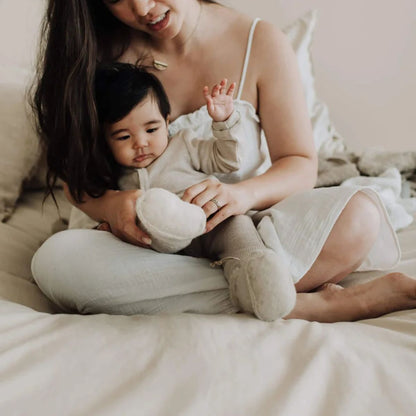 Babyfutter i 100% merinould