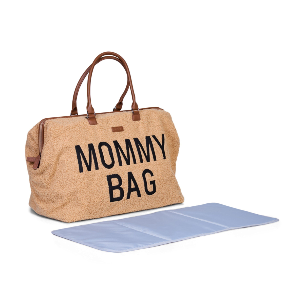 Mommy Bag® stor skötväska - Teddy - Beige