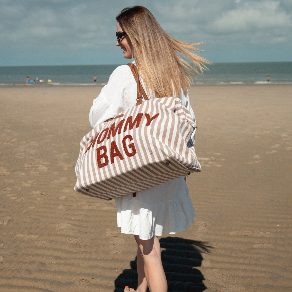 Mommy Bag® stor pusletaske - Stripes