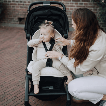 Insert for car seat and stroller in 100% merino wool